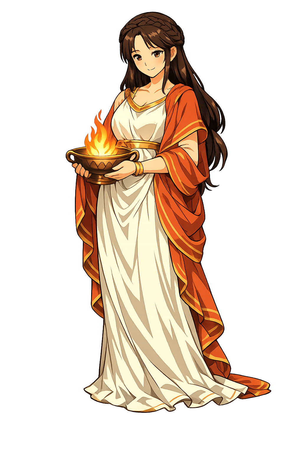 hestiā — Goddess of the Hearth, keeper of the eternal flame