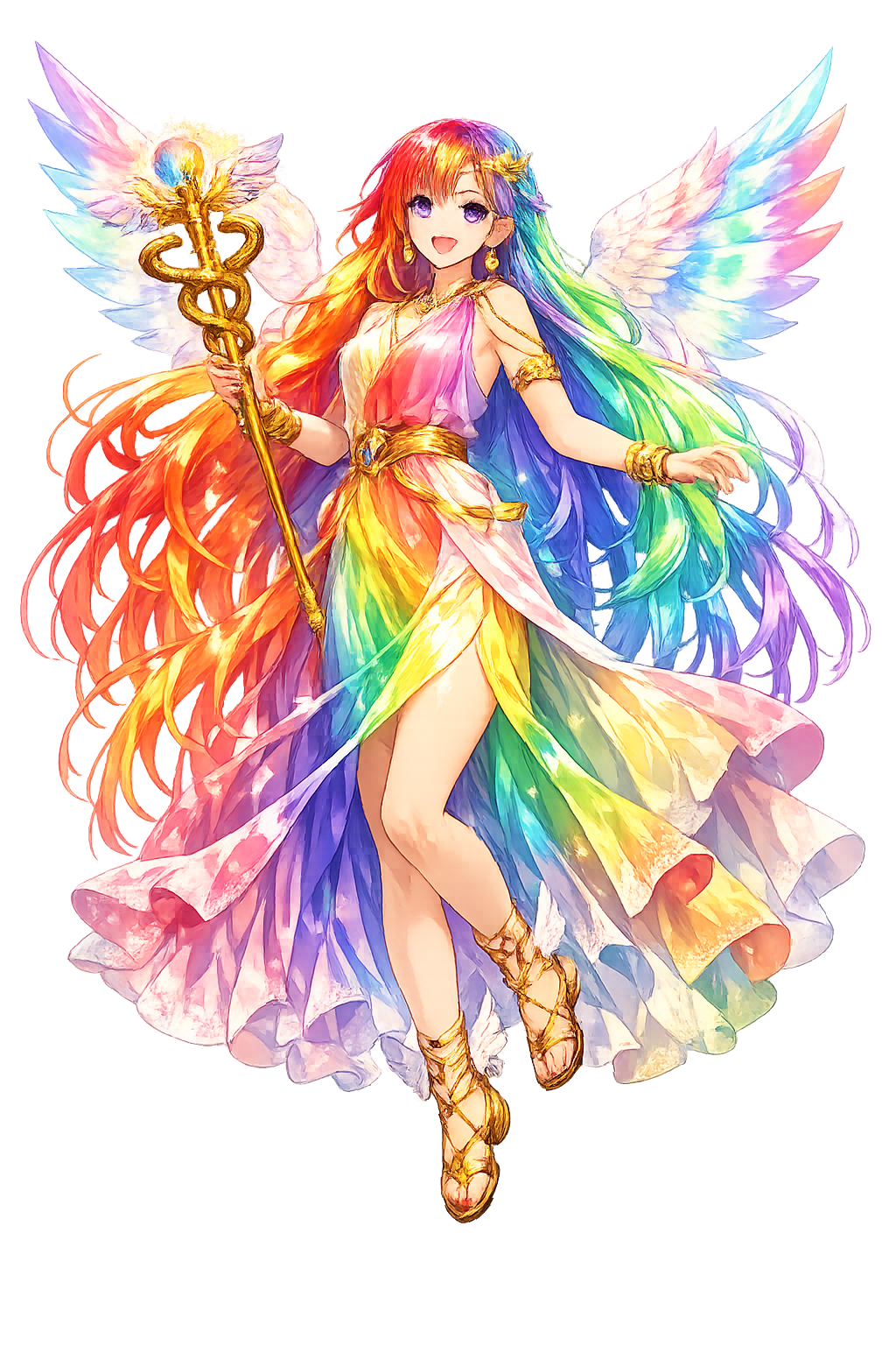 Íris — Rainbow, Messenger