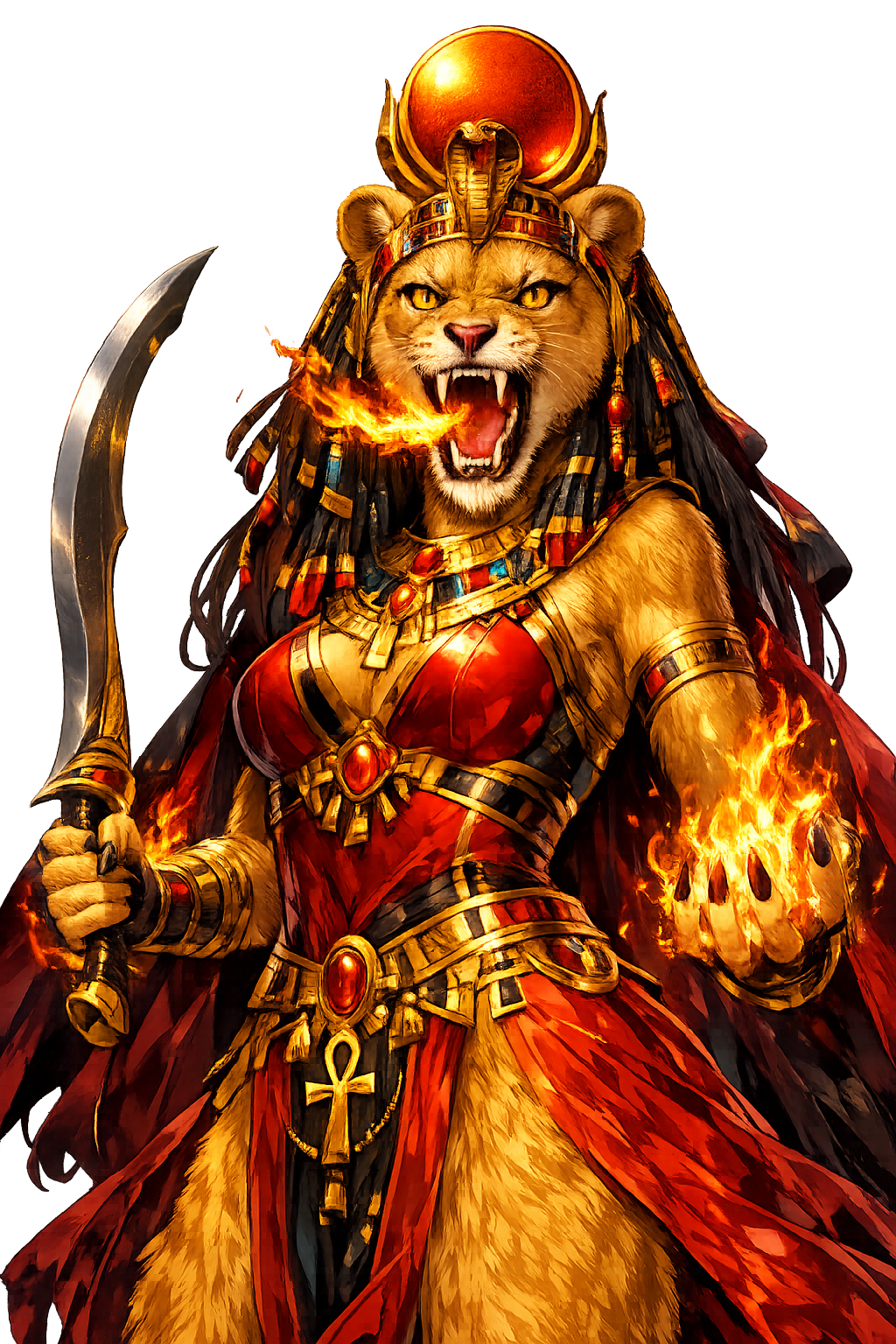 Sḫmt — War, Vengeance, Healing
