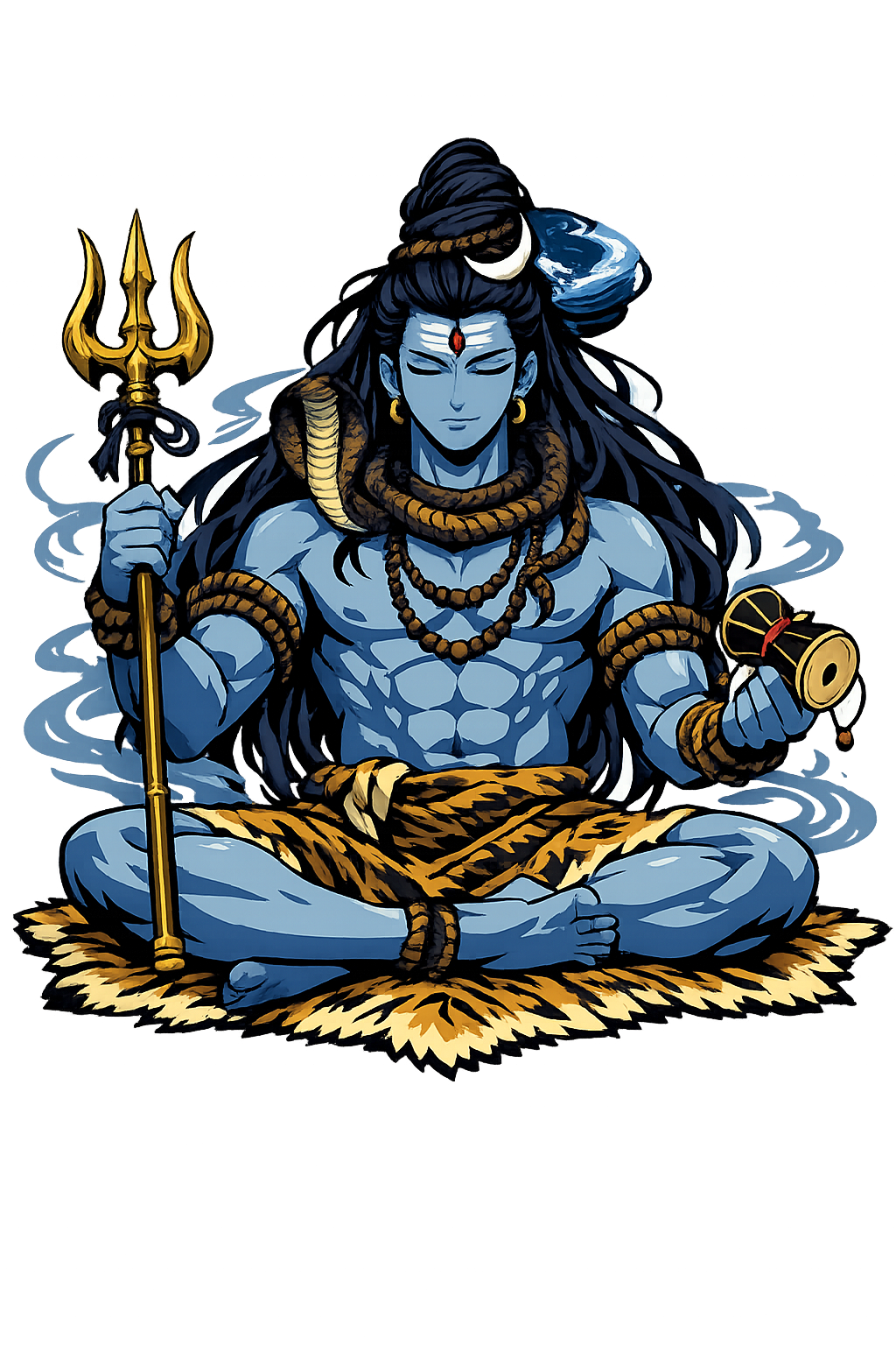 Śiva — The Cosmic Dancer, Nataraja, with flaming aureole and raised foot